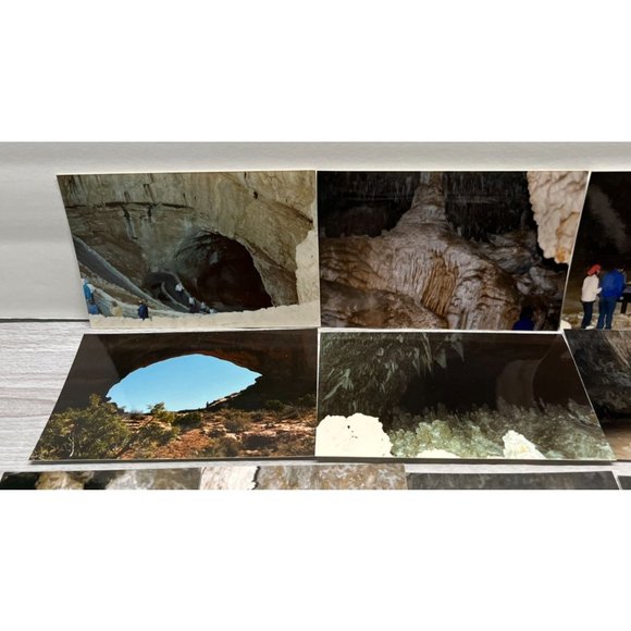 Carlsbad Caverns Lot of 21 Found Photos Snapshots 1988 New Mexico Caves - Picture 2 of 12